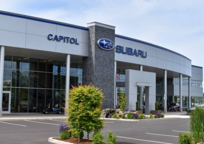 Commercial Glass for Capitol Subaru Building