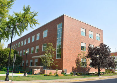 Withycombe Hall Glass at OSU