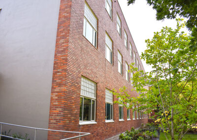 Withycombe Hall Glass at OSU